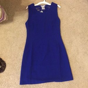 Royal blue dress